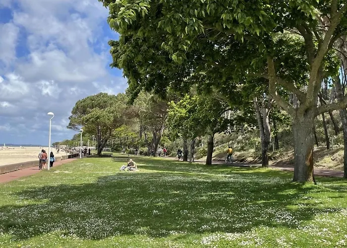 2 chambres Arcachon&Moulleau accès Plage - Salle de bain&coin petit déjeuner Appartamento Arcachon